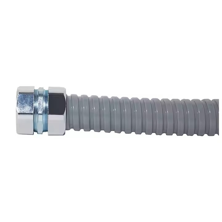 Flexible conduit pipe connector photo Flexible conduit pipe connector photo